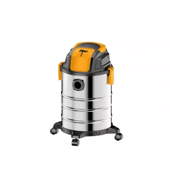 EXTRALINK POWERLINK aspirador industrial en húmedo y en seco, 1300 W, 20 l, plata, R-702