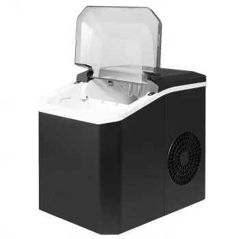 Extralink SmartLife Cube Ice Lite Máquina de hielo - 12 kg/24h, depósito de 1,8L, hielo en cubitos, negra