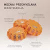 Extralink Smartlife luz de emergencia LED, USB-C, ámbar, IP67