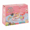 EXTRALINK TOYS Set de juego de cortar tarta de cumpleaños - Juguete de cocina de rol de 37 piezas para niños a partir de 3 años