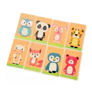 EXTRALINK TOYS Magnetic Puzzle Book Animals 68 piezas