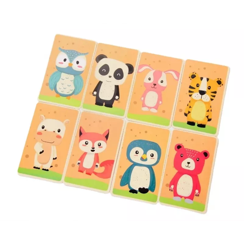 EXTRALINK TOYS Magnetic Puzzle Book Animals 68 piezas