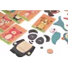 EXTRALINK TOYS Magnetic Puzzle Book Animals 68 piezas