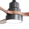 Extralink Walnut Dark 48 Ventilador de techo inteligente WiFi, Nogal oscuro, 122 cm, control por app