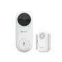 EZVIZ DB2C timbre con vídeo inalámbrico 1080p Full HD, campo de visión de 160°, visión nocturna, audio bidireccional, IP65, con batería, compatible con Alexa/Google Assistant