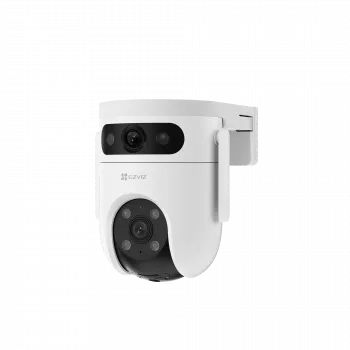 EZVIZ Cámara Pan/Tilt, Dual-Lens, 4G, CS-H9C, PTZ, 5+5 MP, 2,8mm/6mm, IP65, H.264/H.265, Micro SD, Máx. 512 GB