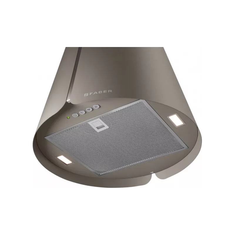 Faber Beat Titanium Matt F45 campana de pared, 45 cm, 630 m³/h, LED