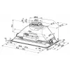 Faber Inka Smart C BK A52 Campana extractora integrada (52 cm, negra, 330 m³/h, LED)