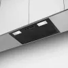 Faber Inka Smart C BK A52 Campana extractora integrada (52 cm, negra, 330 m³/h, LED)