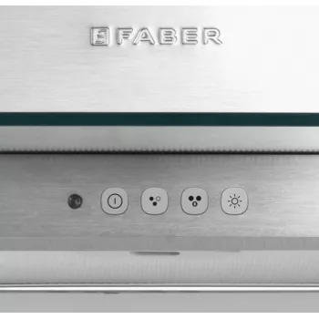 Faber NICE LED SRM X/V NS A60 campana de pared, 60 cm, acero inoxidable