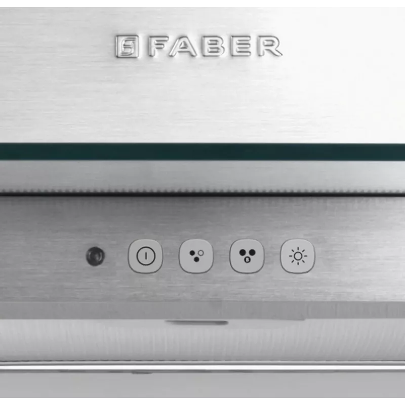 Faber NICE LED SRM X/V NS A60 campana de pared, 60 cm, acero inoxidable