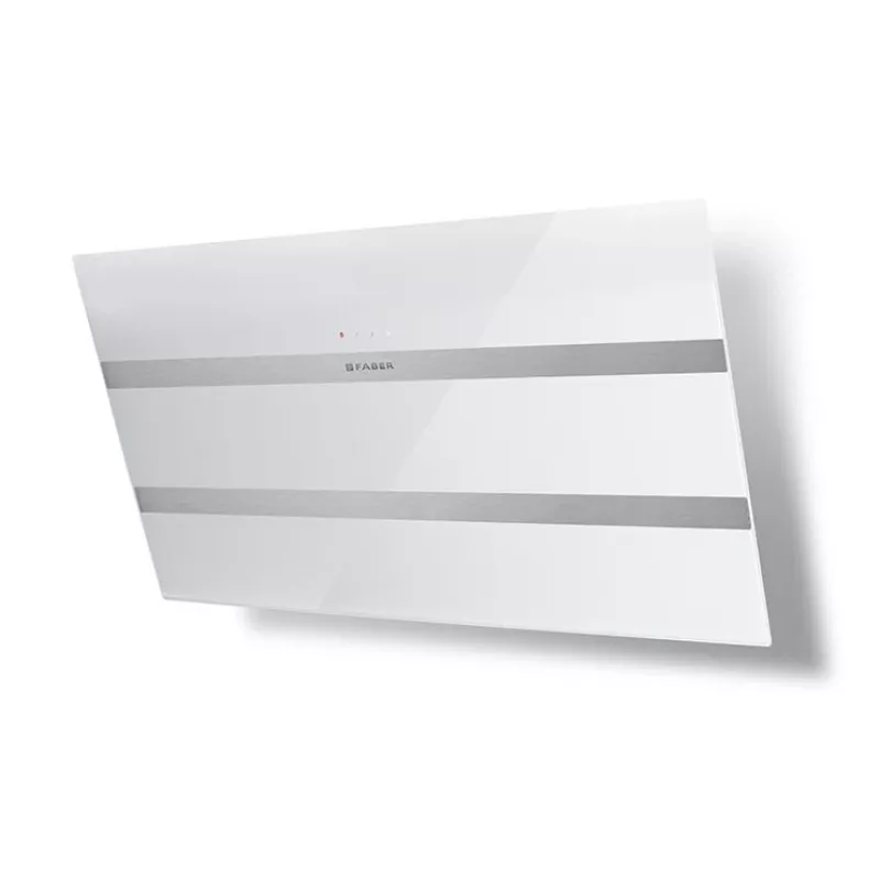 Campana de pared Faber Steelex EV8 LED WH/X A80, 80 cm, acero inoxidable