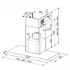 Faber Stilo Comfort BK Matt A90 campana de pared 90cm, negro mate, 670m³/h