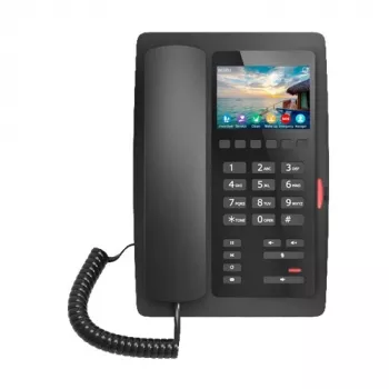 Fanvil H5W Teléfono de hotel Negro