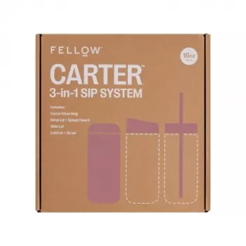 Fellow Carter Move Mug 3-in-1 473 ml vaso térmico con 3 tapas Powder Pink