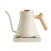 Fellow Stagg EKG PRO Hervidor eléctrico pour-over 900ml beige sésamo con mango de madera