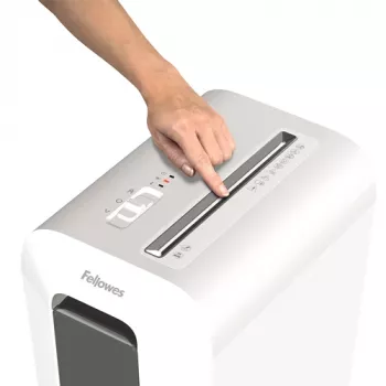Fellowes 84729080 destructora de corte cruzado con tecnología SafeSense, 16 hojas, depósito de 23L