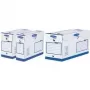 Fellowes Bankers Box Basic Heavy Duty A4+ caja de archivo azul, 100% cartón reciclado, certificado FSC 4472902
