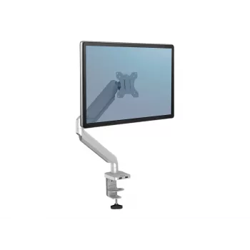 Soporte de monitor Fellowes Platinum Series - Brazo ajustable - Aluminio - Plata - Tamaño de pantalla hasta 68,6 cm (27 inch)