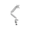 Soporte de monitor Fellowes Platinum Series - Brazo ajustable - Aluminio - Plata - Tamaño de pantalla hasta 68,6 cm (27 inch)