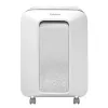 Destructora de papel Fellowes Powershred LX201 microcorte, 12 hojas, 22 litros, blanca