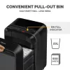Destructora de papel Fellowes Powershred LX210 microcorte, 15 hojas, 23 litros, negra