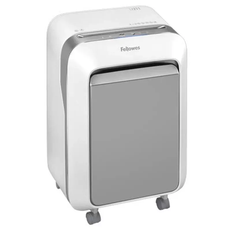 Fellowes Powershred LX211 Destructora de corte micro, 15 hojas, 23 litros, Blanco