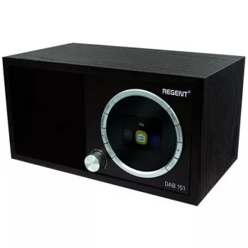 Ferguson Regent DAB+ 151 Radio portátil Bluetooth negra