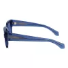 FERRAGAMO Gafas de sol para hombre SF2010S522143 - Montura rectangular de acetato, protección UV400, lentes de 52 mm