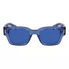 FERRAGAMO Gafas de sol para hombre SF2010S522143 - Montura rectangular de acetato, protección UV400, lentes de 52 mm