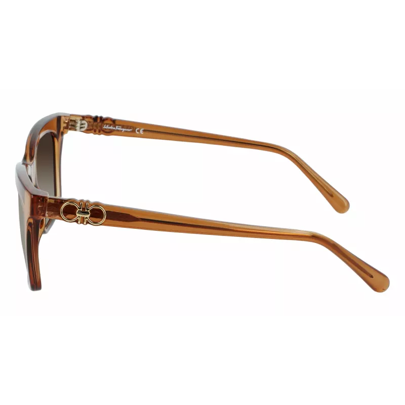 FERRAGAMO Gafas de sol mujer SF1027S-210 habana marrón 55mm