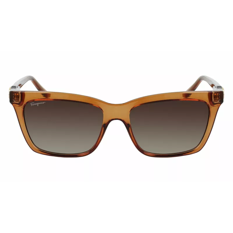 FERRAGAMO Gafas de sol mujer SF1027S-210 habana marrón 55mm