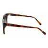 Ferragamo SF1027S-214 Gafas de sol para mujer Havana acetato cuadradas marrón degradado 55mm