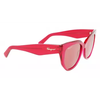 FERRAGAMO SF1061S-613 Gafas de sol de mujer Cat-Eye Havana Marrón Degradado 56/18/145 mm