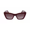 FERRAGAMO SF1081SE-603 Gafas de sol cat-eye para mujer burdeos marrón degradado 55 mm