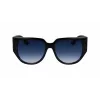Ferragamo SF1088SE-001 Mujer Gafas de sol Butterfly Acetato Negro Gris 57mm