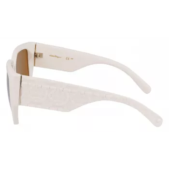 FERRAGAMO SF1088SE-103 Gafas de sol para mujer Havana marrón degradado 57mm