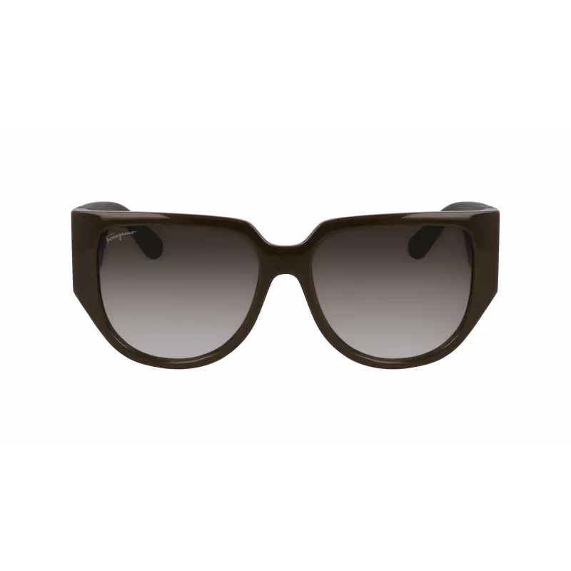 Ferragamo SF1088SE-324 Gafas de sol mariposa para mujer Havana marrón degradado 57mm
