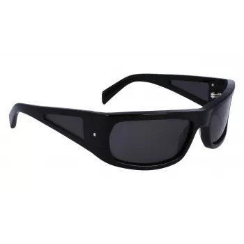 Ferragamo SF1099S-001 Gafas de sol unisex Negro Gris 63mm