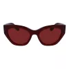 FERRAGAMO SF1107S552065 gafas de sol mujer rectangulares acetato Havana Brown degradado 55/20/140 mm