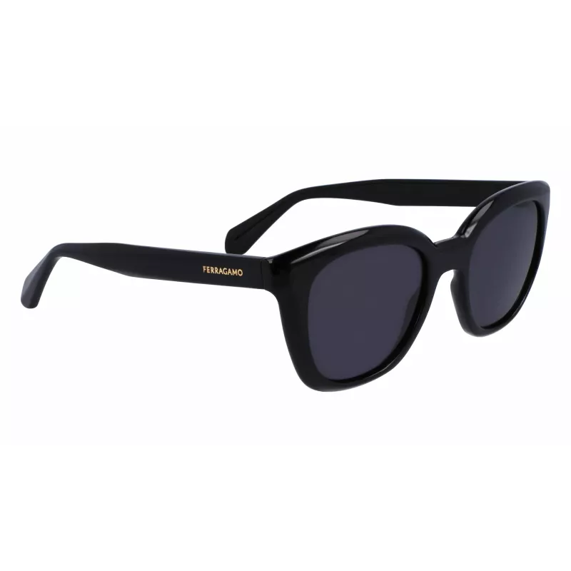 FERRAGAMO Gafas de sol mujer SF2000S522100 montura de acetato Havana lentes grises degradadas 52/21/145 mm