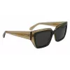 FERRAGAMO SF2002S-327 Gafas de sol de mujer Havana Acetato Marrón degradado 55mm
