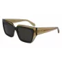 FERRAGAMO SF2002S-327 Gafas de sol de mujer Havana Acetato Marrón degradado 55mm