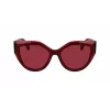 FERRAGAMO SF2004S-618 Gafas de sol mujer mariposa Havana acetato marrón lente degradada 53/18/140 mm