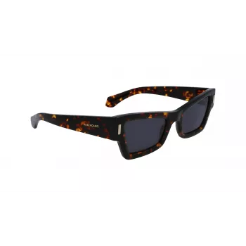 FERRAGAMO SF2006S-242 Gafas de sol de mujer Havana Acetato Butterfly 53mm
