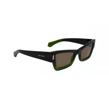 FERRAGAMO SF2006S-316 Gafas de sol para mujer Havana acetato marrón degradado 53mm