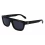 FERRAGAMO SF2009S-001 Gafas de sol hombre - Montura negra, lentes grises, 56/21/145 mm