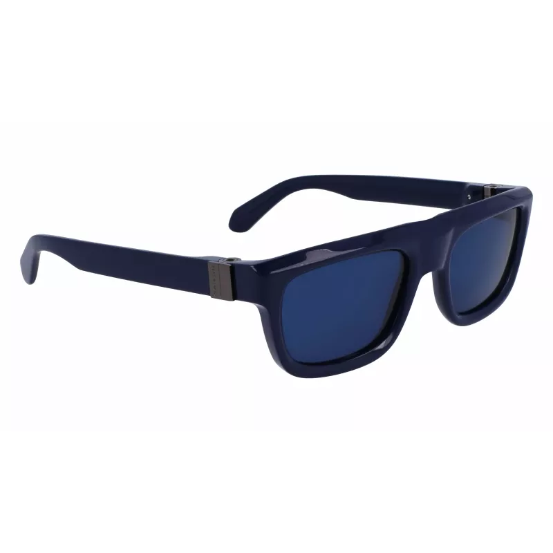 FERRAGAMO SF2009S-414 gafas de sol hombre rectangulares acetato - lentes marrones - 56/21/145 mm