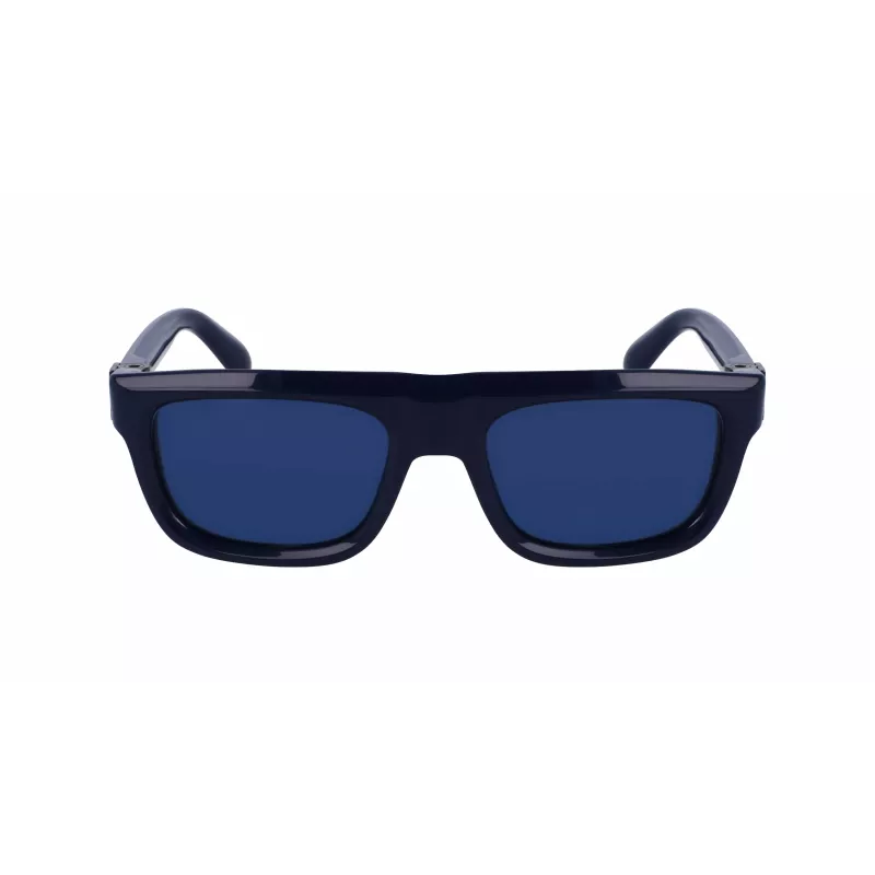 FERRAGAMO SF2009S-414 gafas de sol hombre rectangulares acetato - lentes marrones - 56/21/145 mm