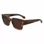 Ferragamo SF2010S-319 Gafas de sol hombre verde Havana cuadradas acetato 52mm